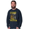thumbnail image 1 of Hunters Stand and Deliver Bow Hunt Long Sleeve TShirt Men Women Brisco Brands S, 1 of 6