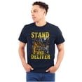 thumbnail image 1 of Hunters Stand and Deliver Bow Hunt Plus Size Crewneck Graphic Tee Shirt Brisco Brands 5X, 1 of 5