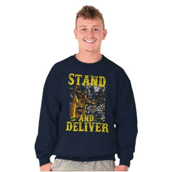 Hunters Stand and Deliver Bow Hunt Sweatshirt for Men or Women Brisco Brands S