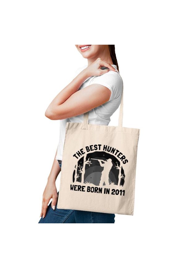 Hunters Were Born In 2011 Birthday Hunting Tote Bags