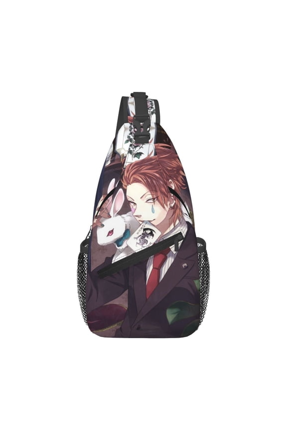 Hunterxhunter Hisoka Sling Bag Crossbody Sling Backpack Chest Bag Daypack Purses Shoulder Bag For Women Men Travel Hiking