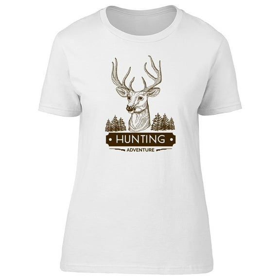 Hunting Adventure With A Deer T-Shirt Men -Image by Shutterstock, Male XX-Large
