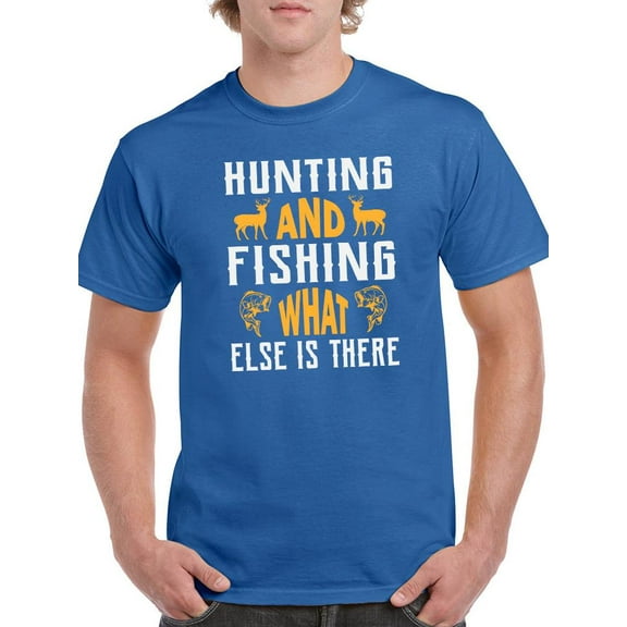 Hunting And Fishing T-Shirt Men -Image by Shutterstock, Male 3X-Large