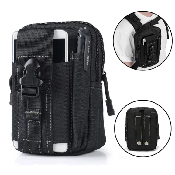 Hunting Bag Belt Small Pocket Phone Waist Pack Pouch Tactical Molle Waist Bag