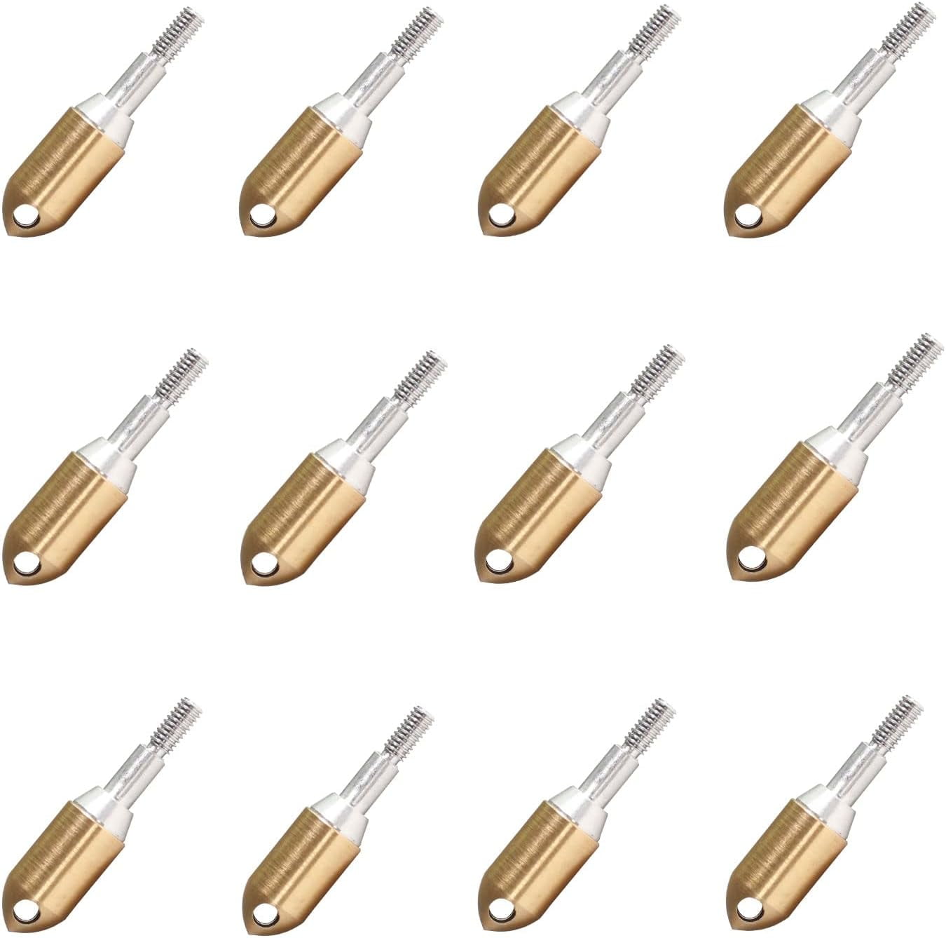 Hunting Broadheads 12PK 3 Blades Archery Broadheads 100 Grain ScrewIn