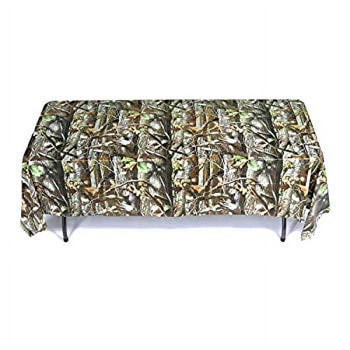 Hunting Camo Party Collection Camo Table Cover (54' x 108', Heavyweight