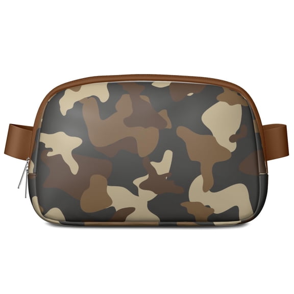 Hunting Camouflage Waist Bag – Woodland Camo Fanny Pack with Tactical Army Style & Utility