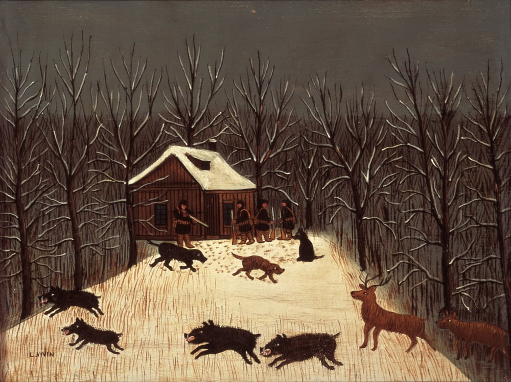 Hunting Canvas Art - (24 x 18)