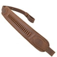 thumbnail image 1 of Hunting Coehide Leather Rifle Sling Gun Strap with  Ammo Slot Adjustable for .22lr .22mag .17hmr, 1 of 14