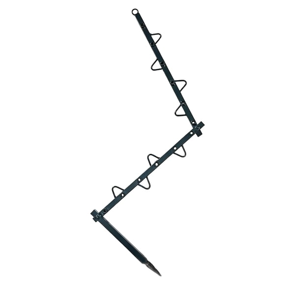 Hunting Concealment Branch Stand, Camouflage Branch Screening Holder with Realistic Oak Leaf Foliage, Tree Stand Blind Cover Camo Screen, Fast Setup Ground Tree Mount for Deer Turkey Hunting