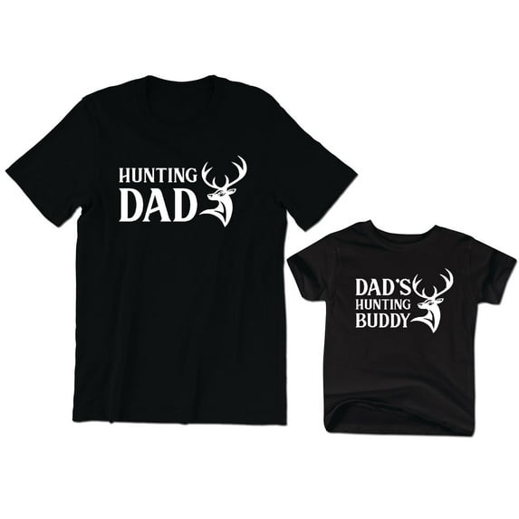 Hunting Dad Men's T-Shirt Dad's Hunting Buddy Kids Toddler Shirt Youth