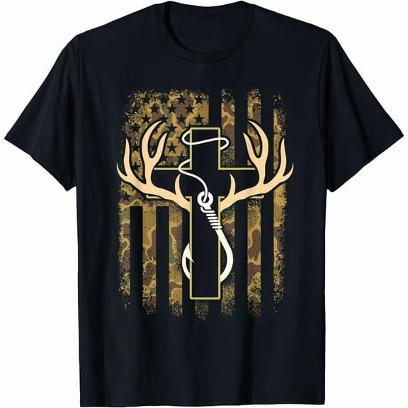Hunting & Fishing Christian - Hunting Lover Big Game Hunter T-Shirt