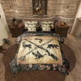 thumbnail image 1 of Hunting And Fishing Comforter Set Queen 7 Piece Tree Camo Bedding Set With Sheets Adults Woodland Wildlife Bass Fish Duck Bear Deer Bed In A Bag Rustic Farmhouse Cabin Bed Set, 1 of 6