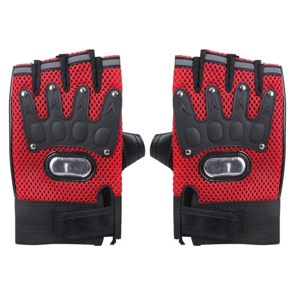 Hunting Fitness Motorcycle Gloves Half Finger Breathable Gloves Knuckles Protective Cycling Gloves Cycling Accessories
