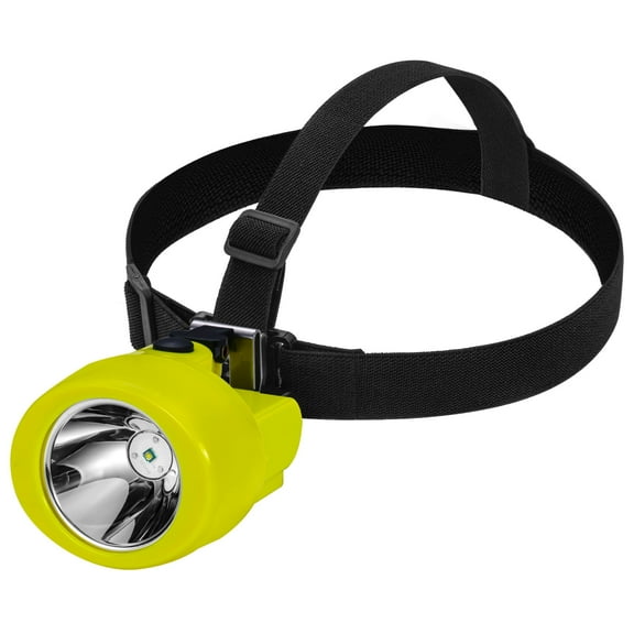 Hunting Friends Rechargeable LED Mining Headlamp, Waterproof & Explosion-Proof Miner's Headlamp, High-Power Headlight Flashlight for Camping, Night Running, Fishing, Hunting & Outdoor Activities