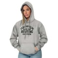 thumbnail image 1 of Hunting Girl's Thing Camo and Bling Women Plus Size Graphic Pullover Hoodie Brisco Brands 4X, 1 of 3