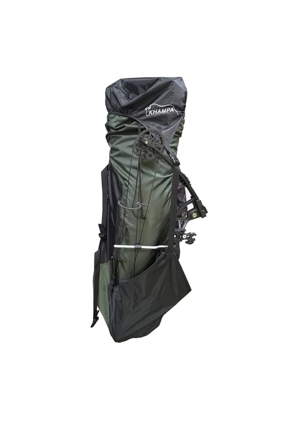 Hunting Ground Blind Carry BackPack - Adjustable Extra Long - Water Resistant - Backpack [Color: Green/Black]