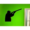 thumbnail image 1 of Hunting Hobby Vinyl Wall Decal - Animal Hunting Hunter Man Gun Boys Mens Bed Room Sports Hobby 8 X 8 Inches, 1 of 1