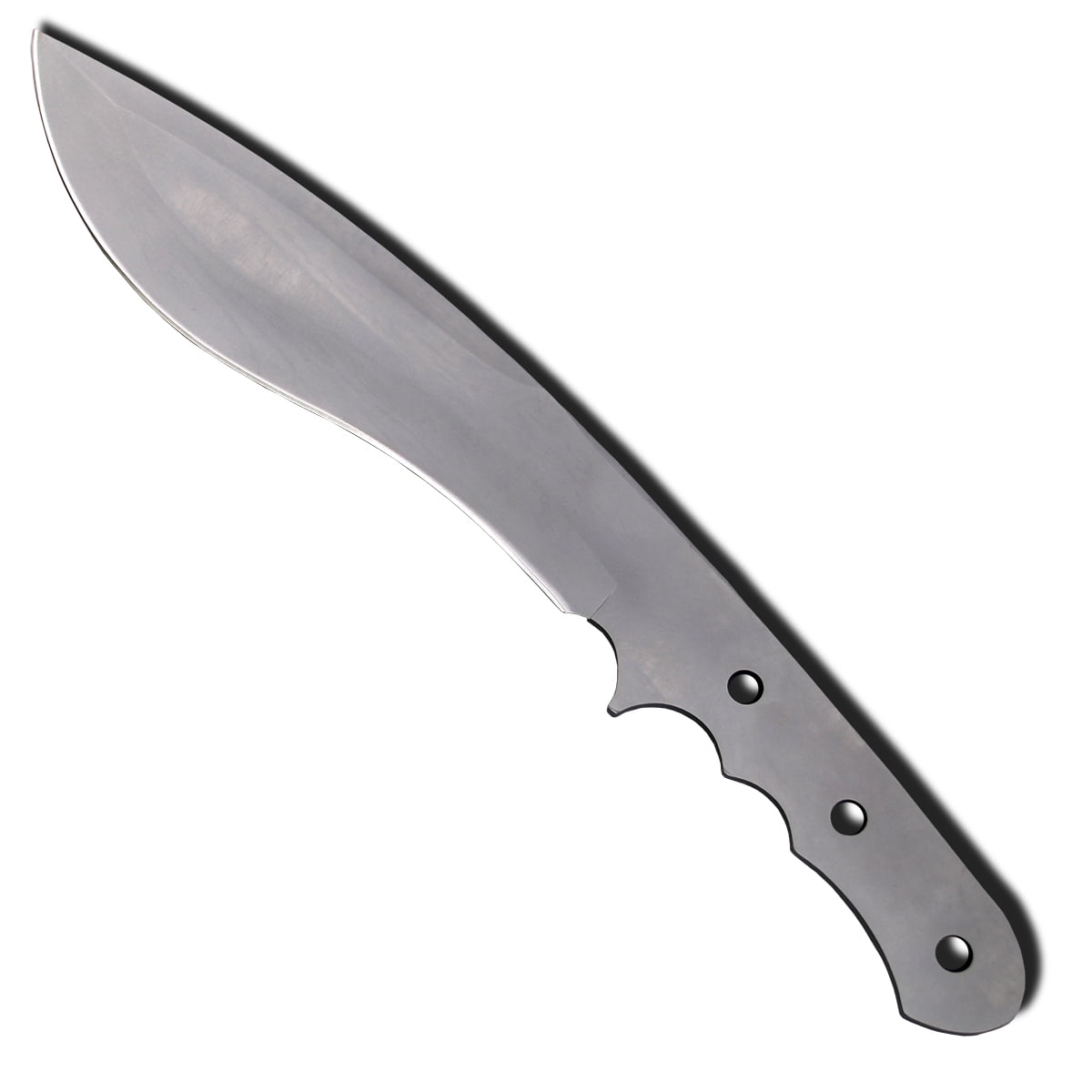 Hunting Knife Blade Blank 010 - 9Cr18MoV Stainless Steel - 12 7/8" OAL