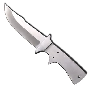Hunting Knife Blade Blank 011 - 9Cr18MoV Stainless Steel - 10" OAL