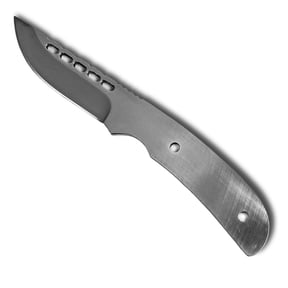 Hunting Knife Blade Blank 017 - 9Cr18MoV Stainless Steel - 7" OAL