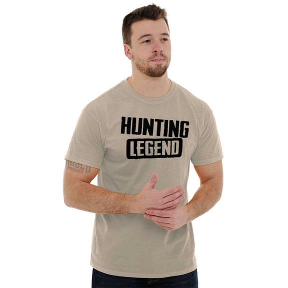 Hunting Legend Awesome Hunter Plus Size Crewneck Graphic Tee Shirt Brisco Brands 2X