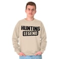thumbnail image 1 of Hunting Legend Awesome Hunter Sweatshirt for Men or Women Brisco Brands 4X, 1 of 5