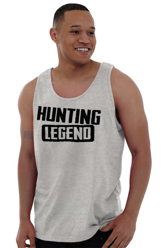 Hunting Legend Awesome Hunter Tank Top T Shirts Men Women Brisco Brands S