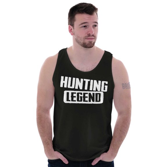 Hunting Legend Awesome Hunter Tank Top T Shirts Men Women Brisco Brands S