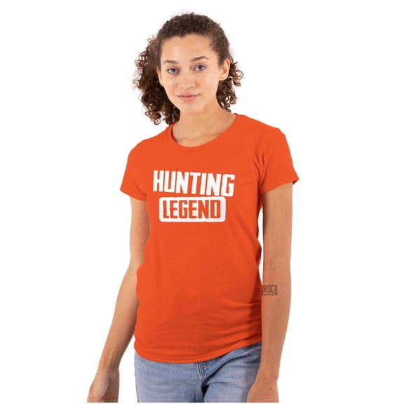 Hunting Legend Awesome Hunter Womens Slim Fit Graphic Tee Brisco Brands S
