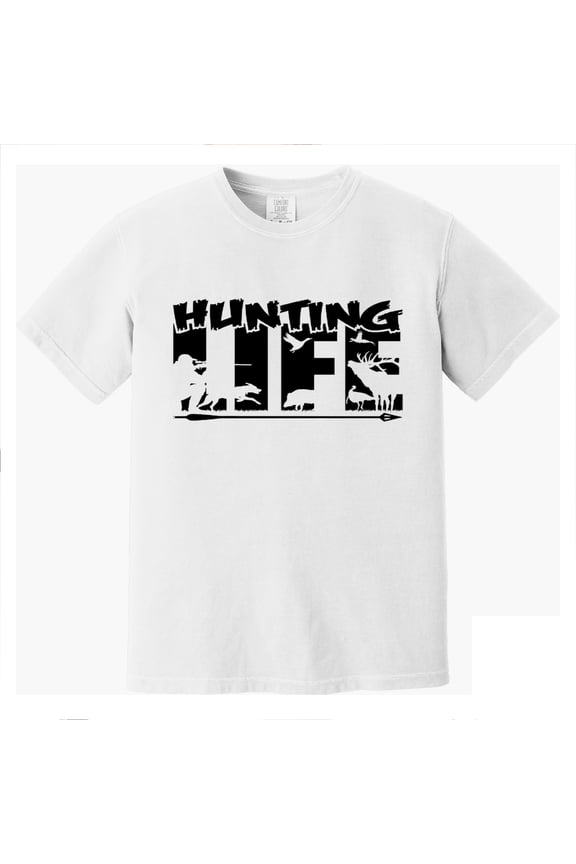 Hunting Life Shirt – Wildlife Deer Duck Hunting Graphic Tee for Outdoorsman