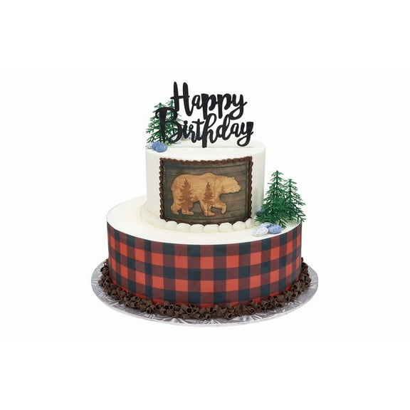 Hunting Lodge 2 Tier Cake