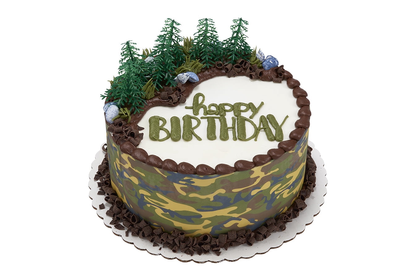 Hunting Lodge ROUND CAKE