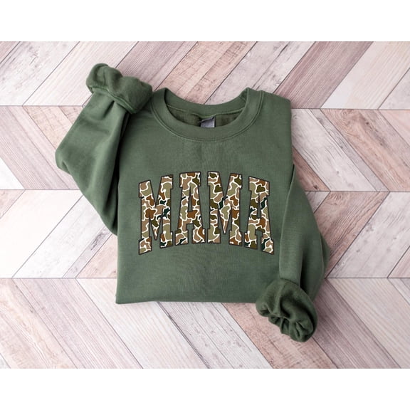 Hunting Mama Shirt, Duck Hunting Shirt, Mama of Hunters, Camo Mama Shirt, Hunting Season, Mom Life Shirt, Hunting Weekend Sweatshirt All Size S-5XL