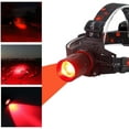 thumbnail image 1 of Hunting Red Light Headlamp, LED Rechargeable Headlamp Zoomable LED Headlight with 3 Lighting Mode and Water Resistant for Running Camping Hiking Reading Aviation, 1 of 9