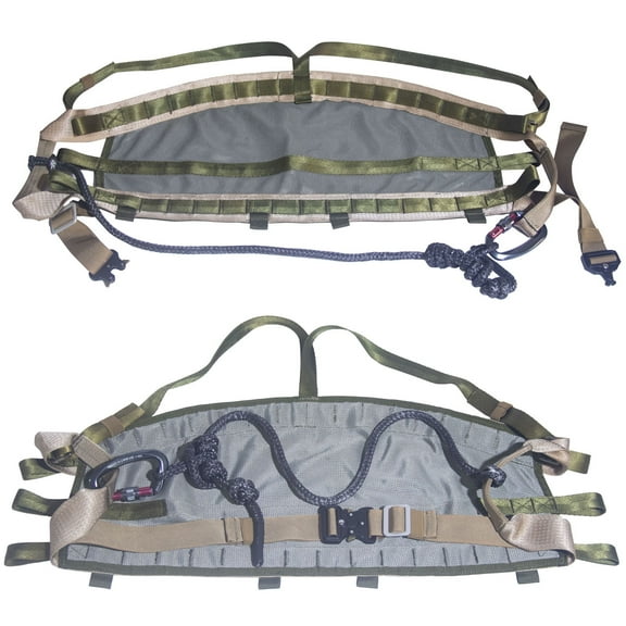 Hunting Saddle Tree Saddle: Comfortable Saddle Hunting, Lightweight Hammock Tree Climb Saddle, Includes Adjustable Bridge, Tree Stand Accessories, Saddle Hunting Accessories