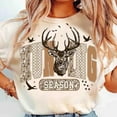 thumbnail image 1 of Hunting Season, Deer Hunting Shirt, Preppy Camo Bow Tee, , Coquette Hunting Shirt, Girl Fall Camo Bow Tee, Vintage Trendy Graphic Tee All Size S-5Xl, 1 of 5