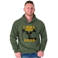 thumbnail image 1 of Hunting Season Miss You Deer Hunter Hoodie Sweatshirt Women Men Brisco Brands X, 1 of 6