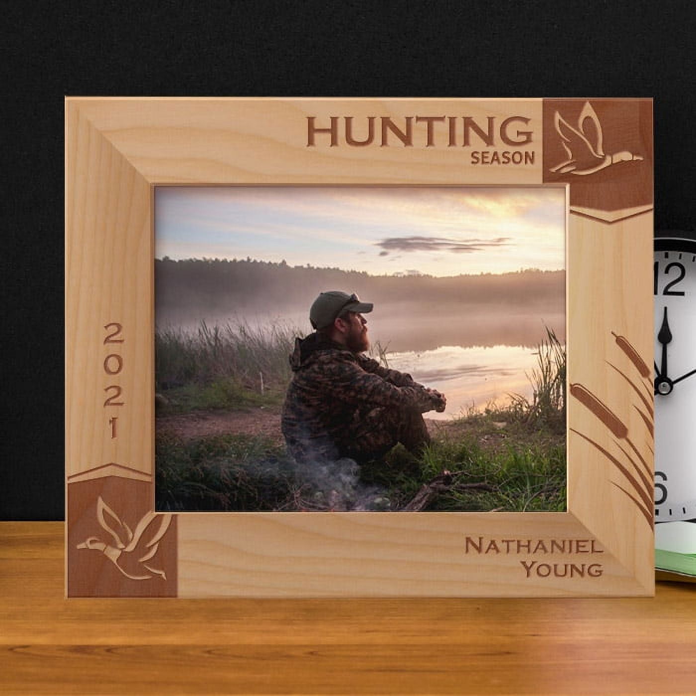 Hunting Season Personalized Wooden Frame-10