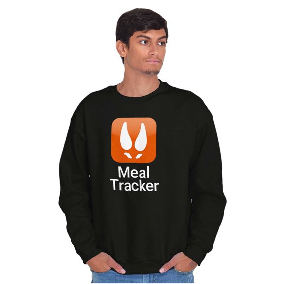 Hunting Season Pun Meal Tracker Sweatshirt for Men or Women Brisco Brands L