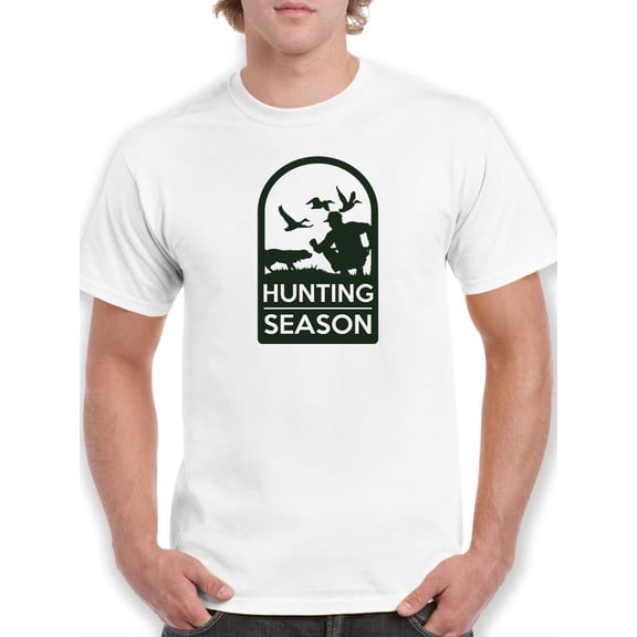 Hunting Season T-Shirt Men -Smartprints Designs, Male 5X-Large
