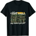 thumbnail image 1 of Hunting T Shirt Clothing Apparel Gift for Hunter Camouflage Black M, 1 of 5