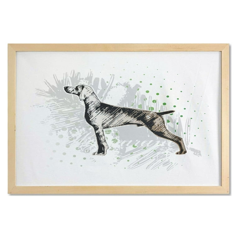 Weimaraner wall art cheap