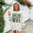 thumbnail image 1 of Hunting Wife Bundle, Distressed Hunting Shirt Sublimation, Deer Duck Dove Season, Hunt Life Design, Trendy Wife Hunting Shirt739 Sweatshirt All Size S-5XL, 1 of 5