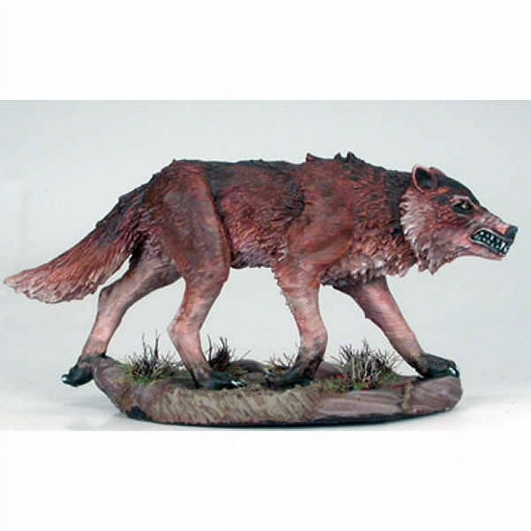 Hunting Wolf Miniature Visions In Fantasy Dark Sword Miniatures 