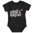 thumbnail image 1 of Hunting and Hairbows Cute Daughter Bodysuit Jumper Girls Infant Baby Brisco Brands 12M, 1 of 6