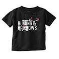 thumbnail image 1 of Hunting and Hairbows Cute Daughter Youth T Shirt Tee Girls Infant Toddler Brisco Brands 12M, 1 of 5