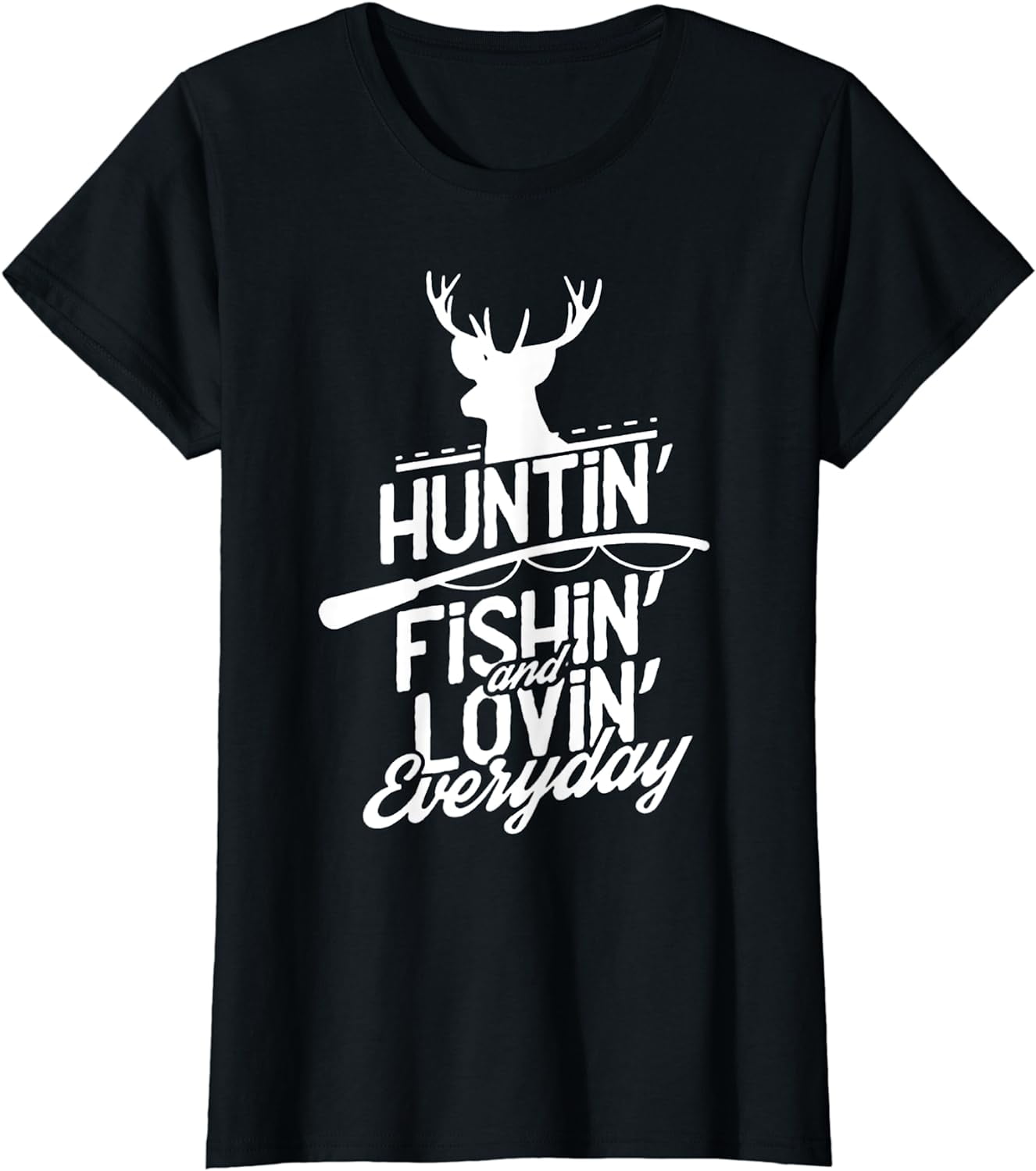 Hunting, fishing and adorable everyday sports TShirt