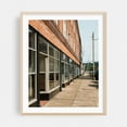 thumbnail image 1 of Huntington Architectural 03 - Huntington West Virginia Photography Street Photography Architecture City Vintage Rustic Minimalist Oak Framed Wall Art Print 8 x 10 inches, 1 of 12
