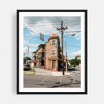 thumbnail image 1 of Huntington Architecture 01 - Huntingdon Pennsylvania Photography Architecture City Street Photography Vintage Travel Poster Black Framed Wall Art Print 11 x 14 inches, 1 of 4